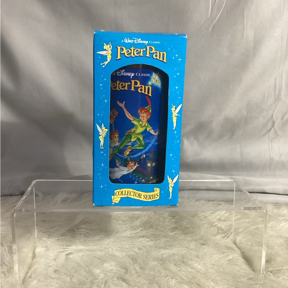 Disney Collector Series Peter Pan Plastic Cup Glass Burger King Coca Cola - Picture 2 of 9